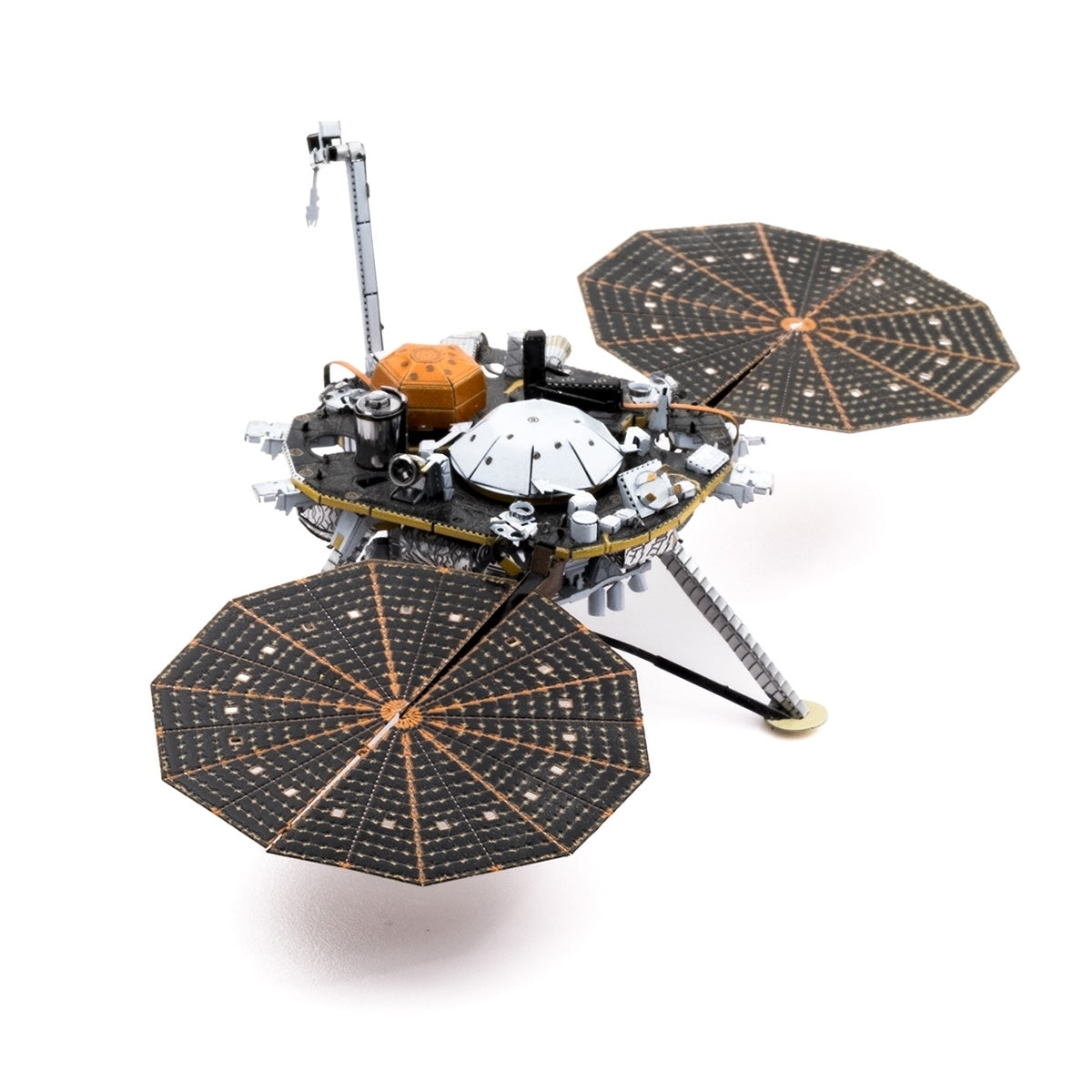 InSight 火星著陸器 - 金屬地球 3D 模型套件