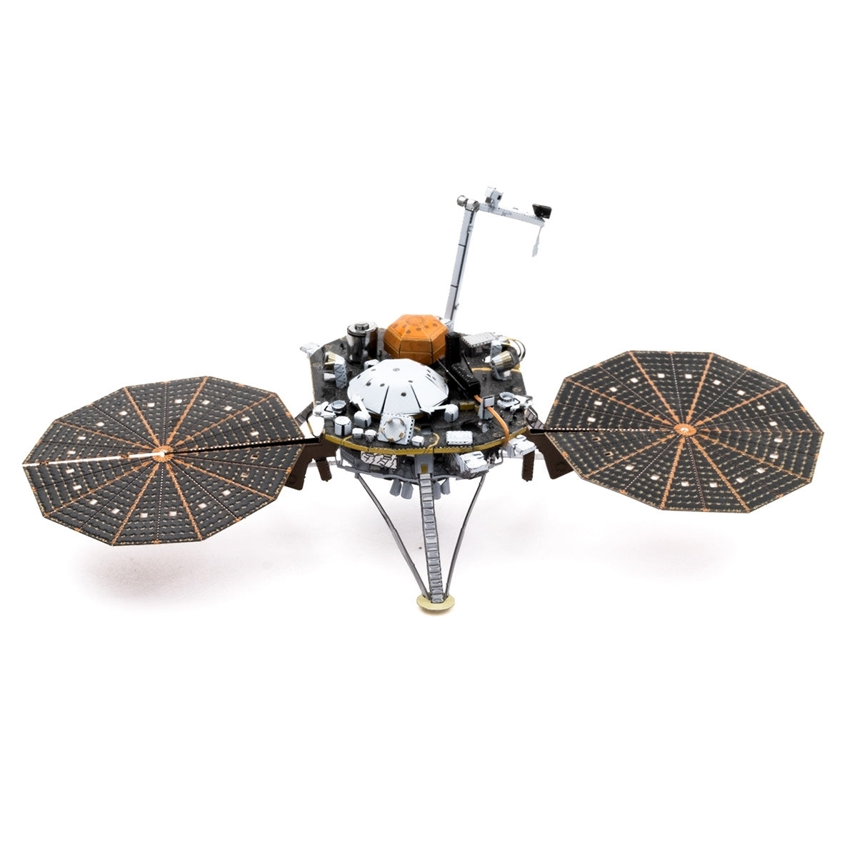 InSight 火星著陸器 - 金屬地球 3D 模型套件