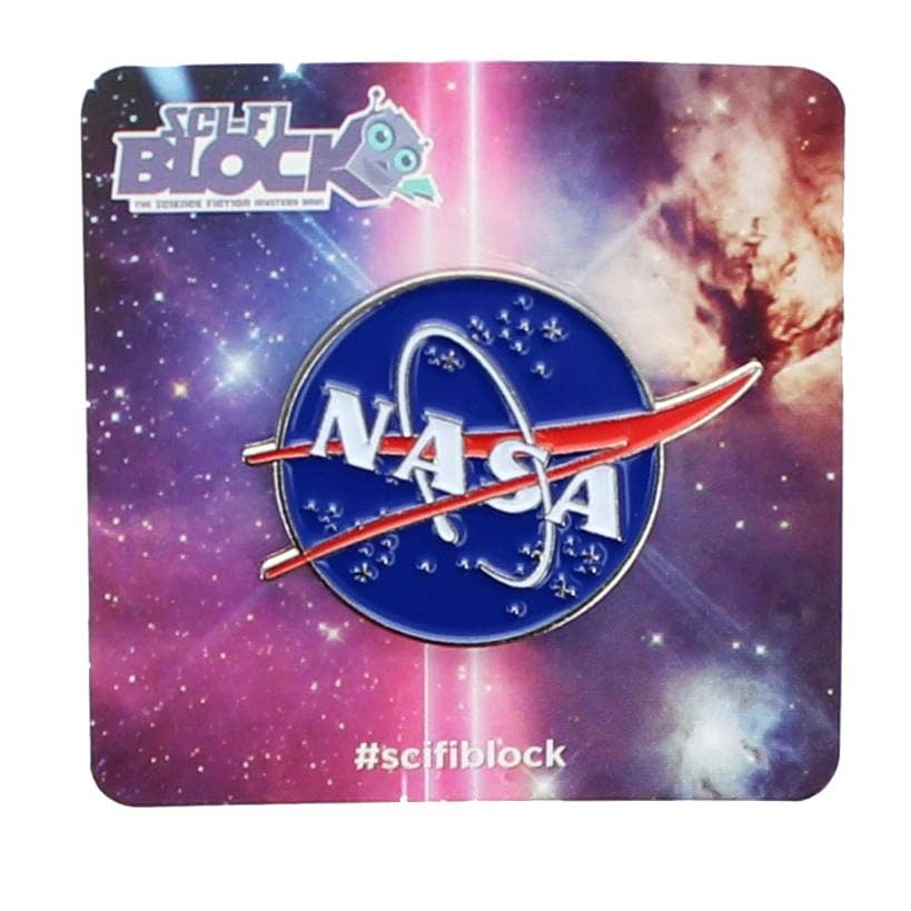 Emaille-Sammelnadel mit NASA-Logo „Meatball“.