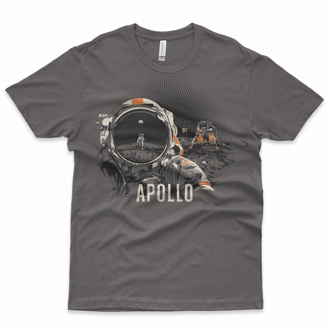 Apollo Mission T-Shirt – The Iconic Visor Reflection (Unisex)