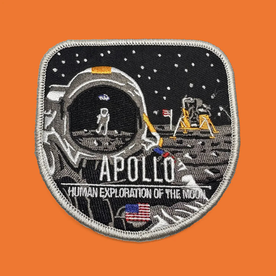 Apollo Mission Patch – Giant Leaps in Space-Serie