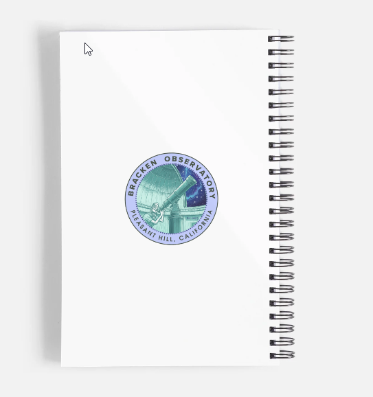 Observatory Notebook, 8.5" x 5.5"