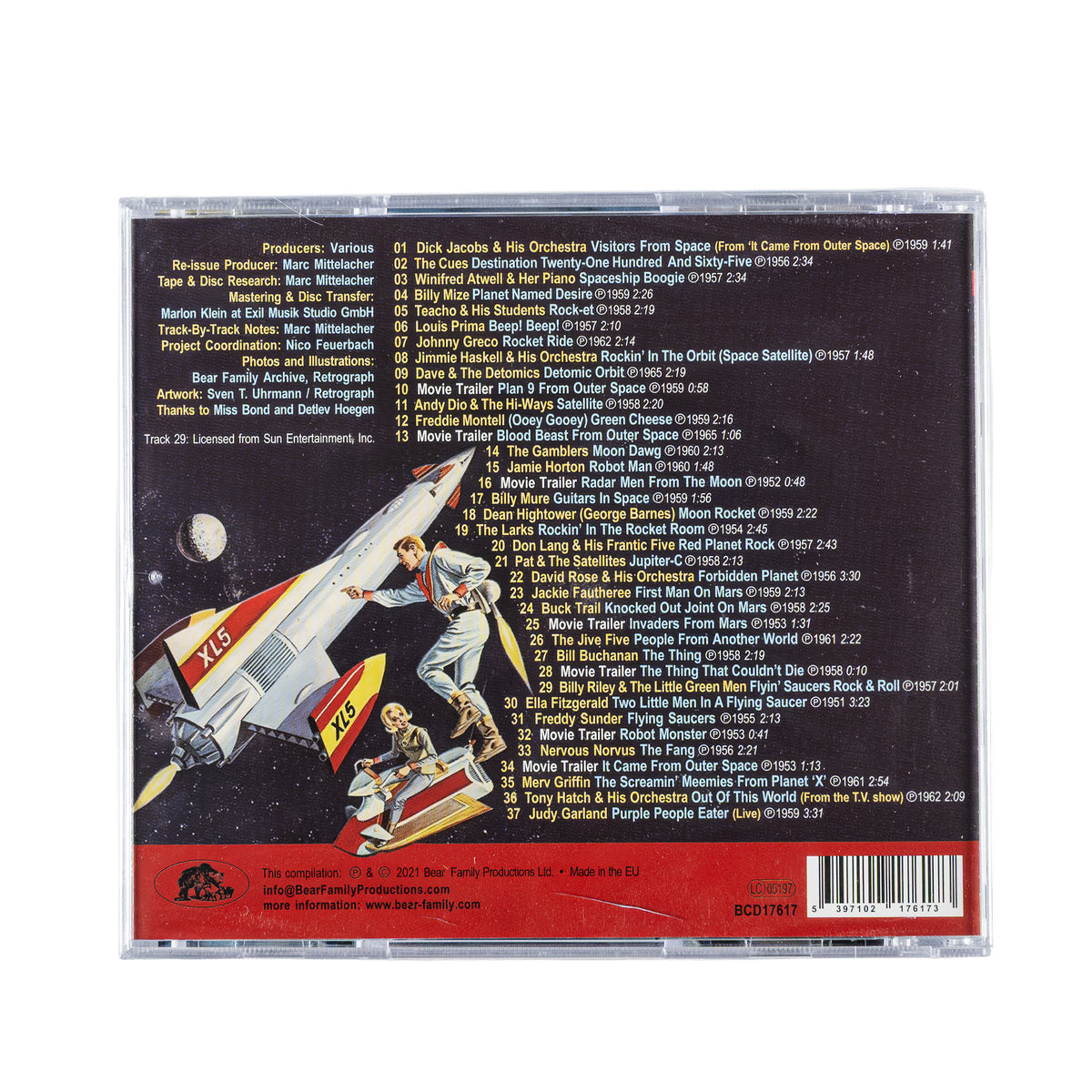 Destination Forbidden Planet : 37 traitements de choc dans l'espace extra-atmosphérique (CD)
