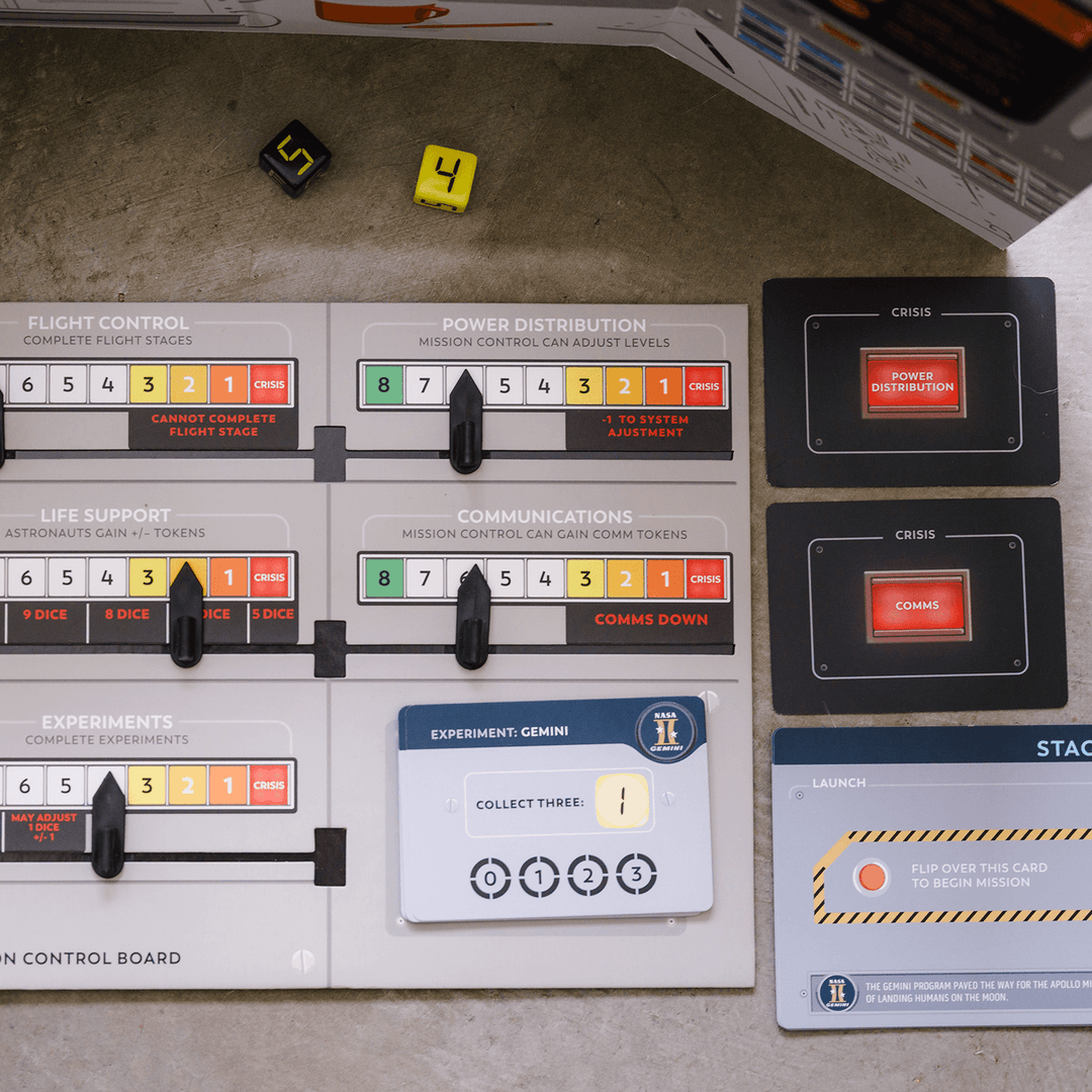 Apollo: NASA Moon Missions Board Game (Strategy Edition)