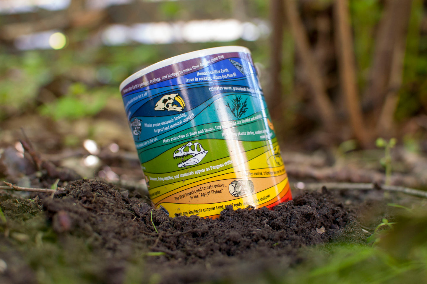 地質時間馬克杯 - 45.6 億年的製作過程