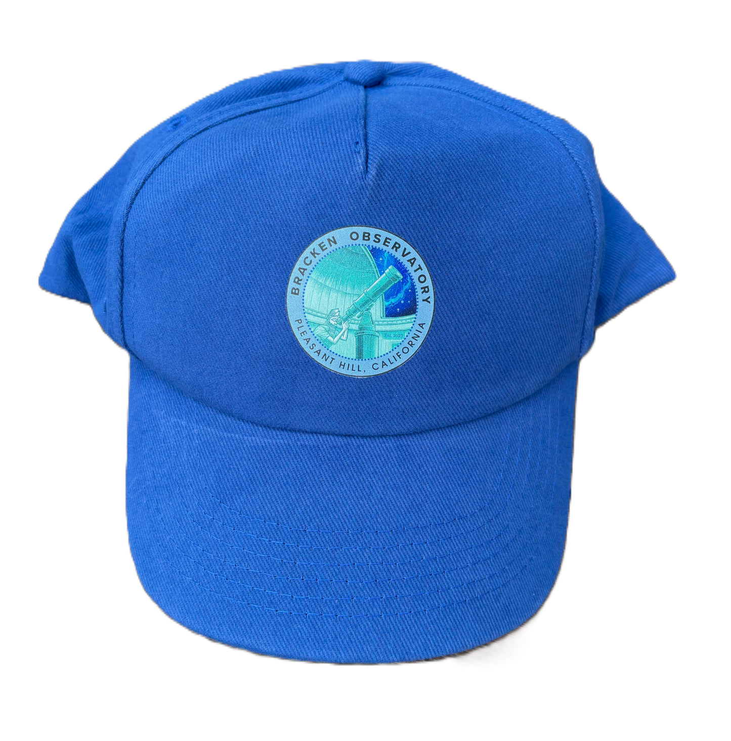 Observatory Printed Baseball Cap, Royal Blue