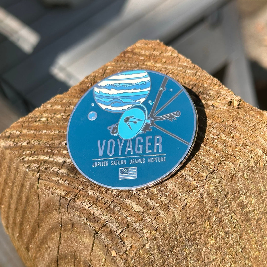 Voyager Enameled Pin