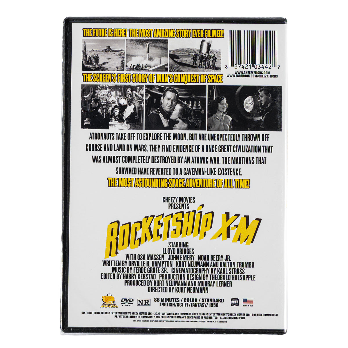 Rocketship XM (1950) - DVD