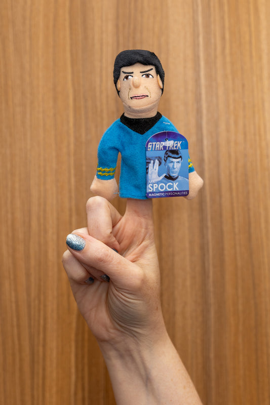 Mr. Spock - Magnetic Personality (Finger Puppet & Fridge Magnet)