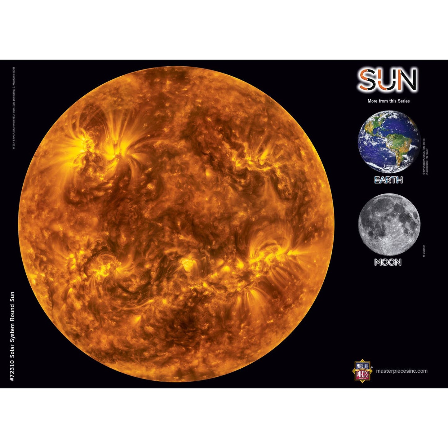 Le Soleil - Puzzle rond de 1000 pièces