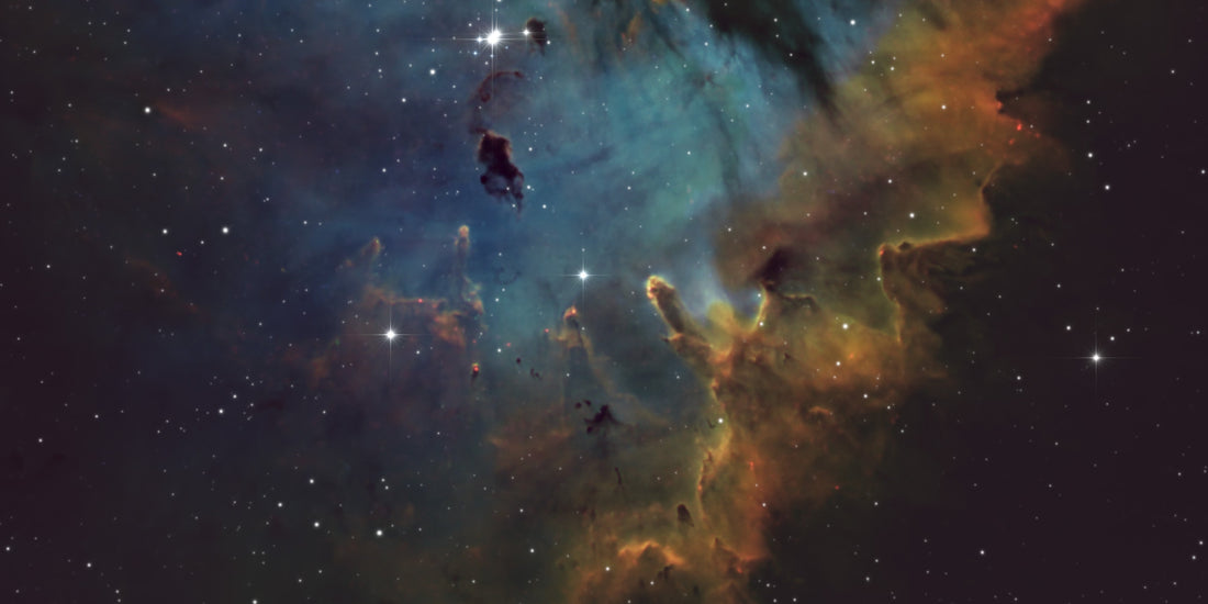 The Pacman Nebula Close-Up: Unveiling Evaporating Gaseous Globules at f/11