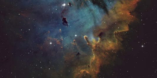 The Pacman Nebula Close-Up: Unveiling Evaporating Gaseous Globules at f/11