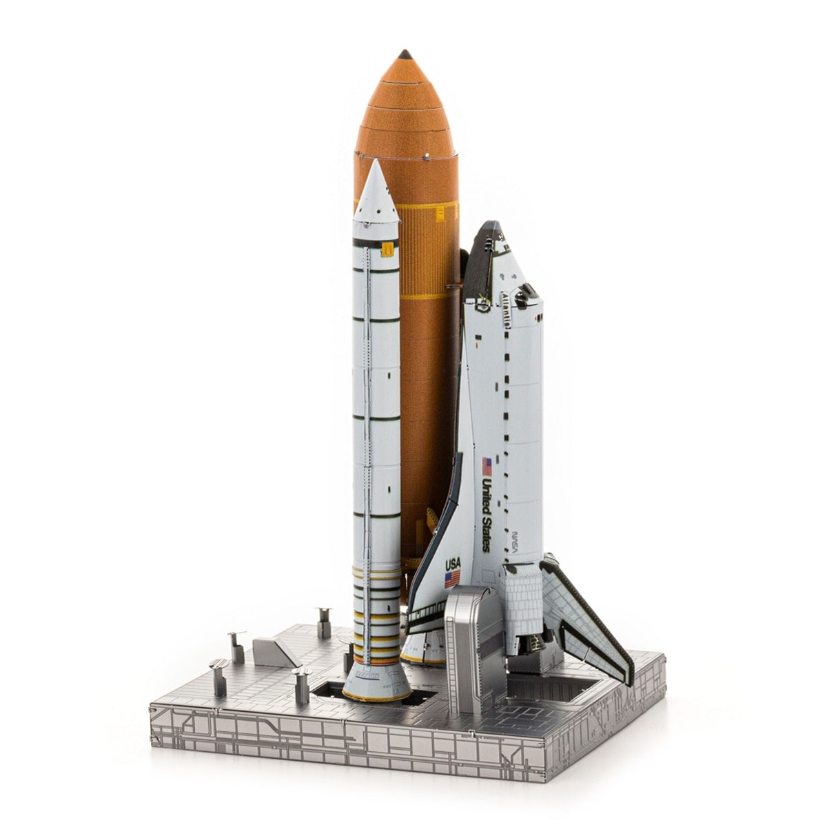 NASA Space Shuttle Launch Stack – Metal Earth 3D-Modellbausatz