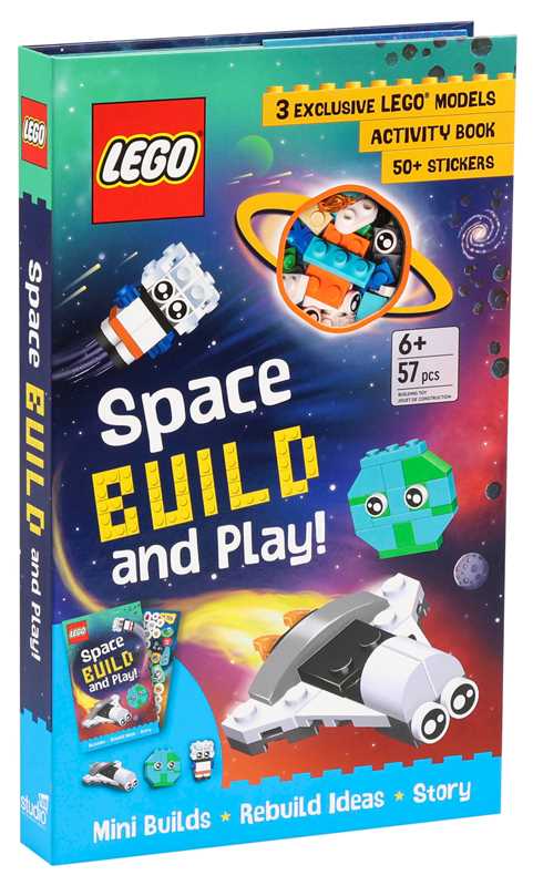 レゴ ブック: スペース ビルドとプレイ ボックス