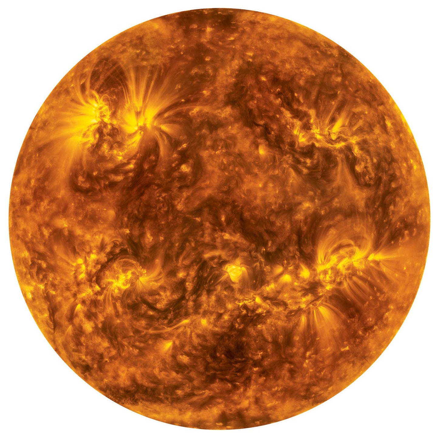 Le Soleil - Puzzle rond de 1000 pièces