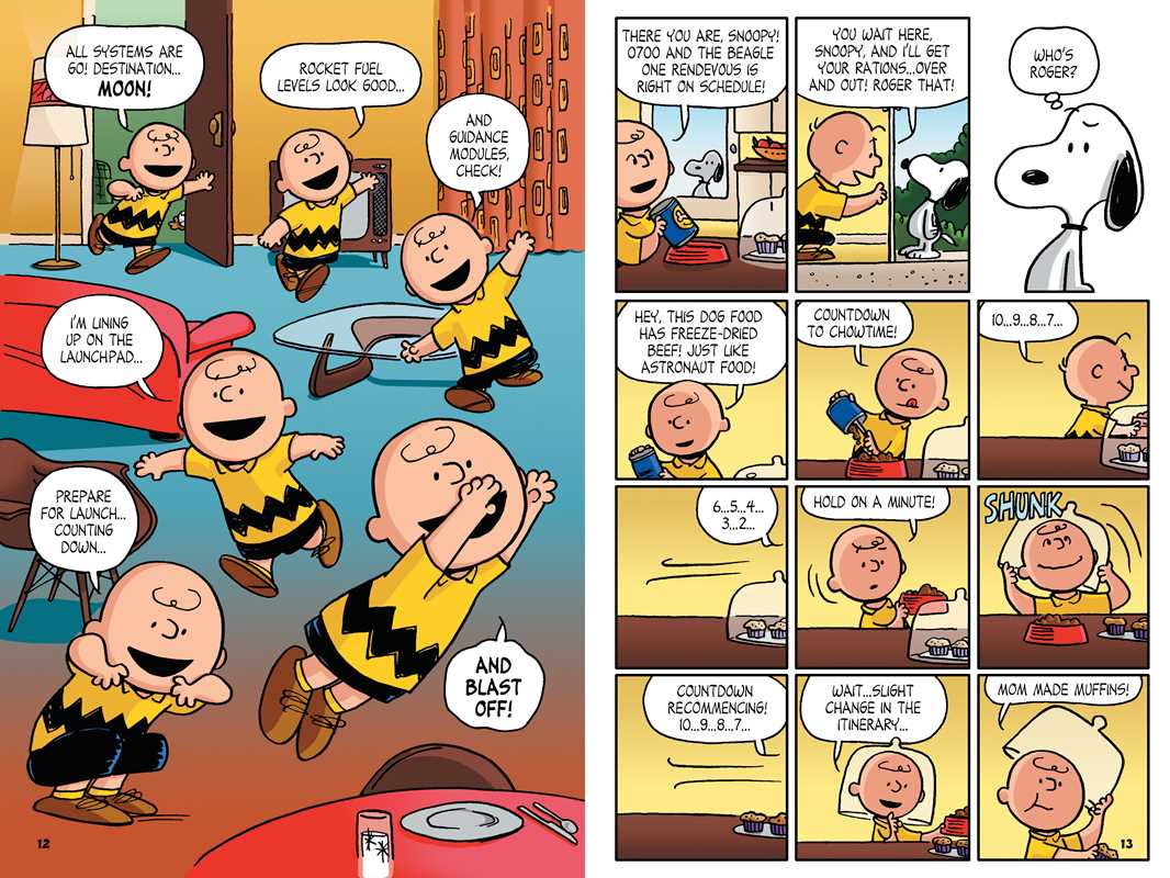 Snoopy Soars to Space Graphic Novel