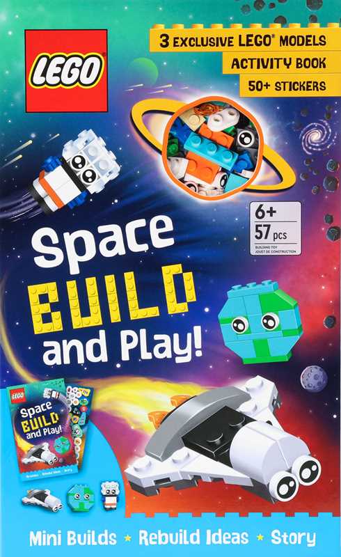 レゴ ブック: スペース ビルドとプレイ ボックス