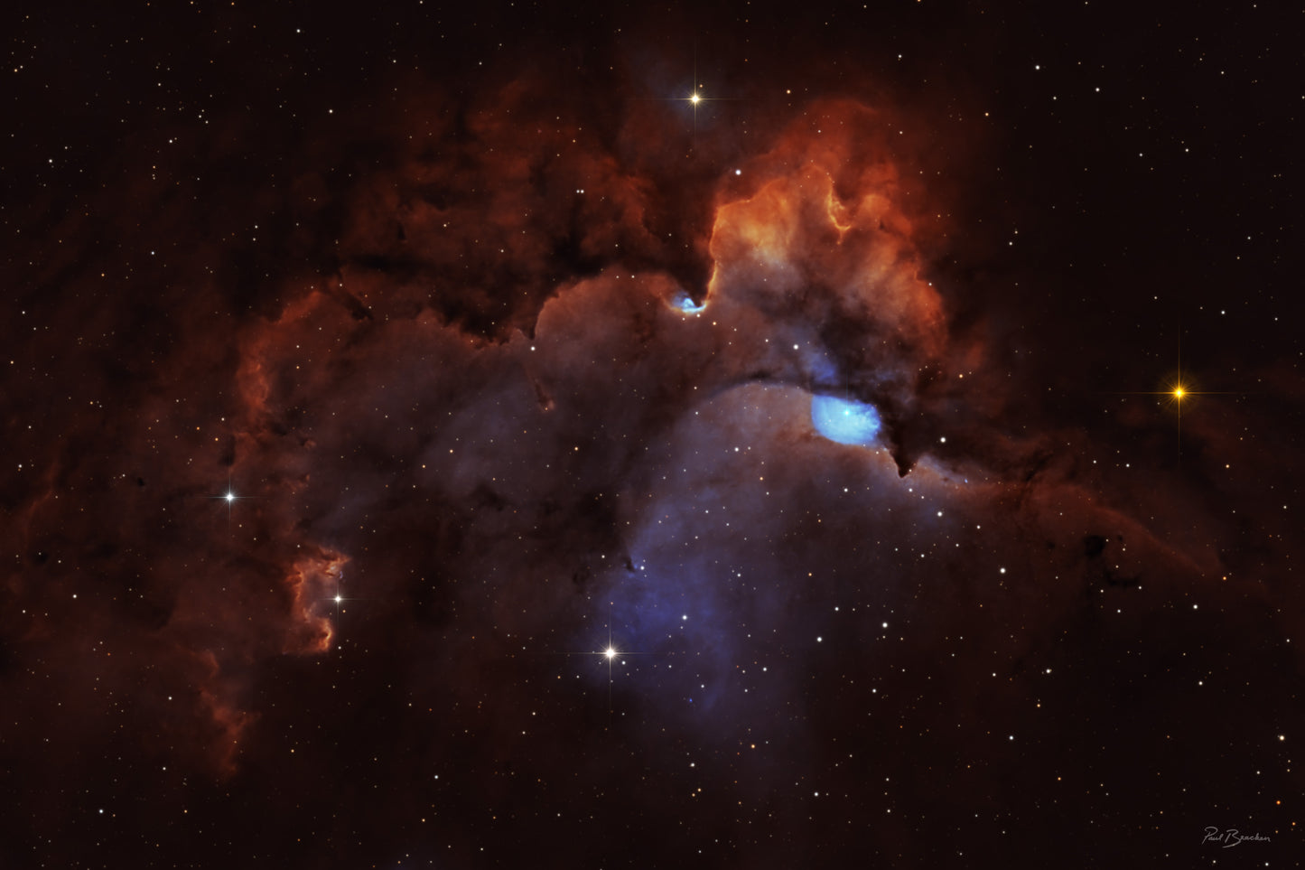 Deep Space Metal Print - 12" x 8"