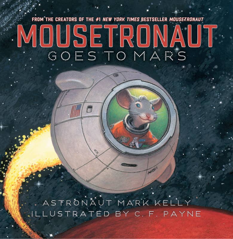 Maustronaut fliegt zum Mars