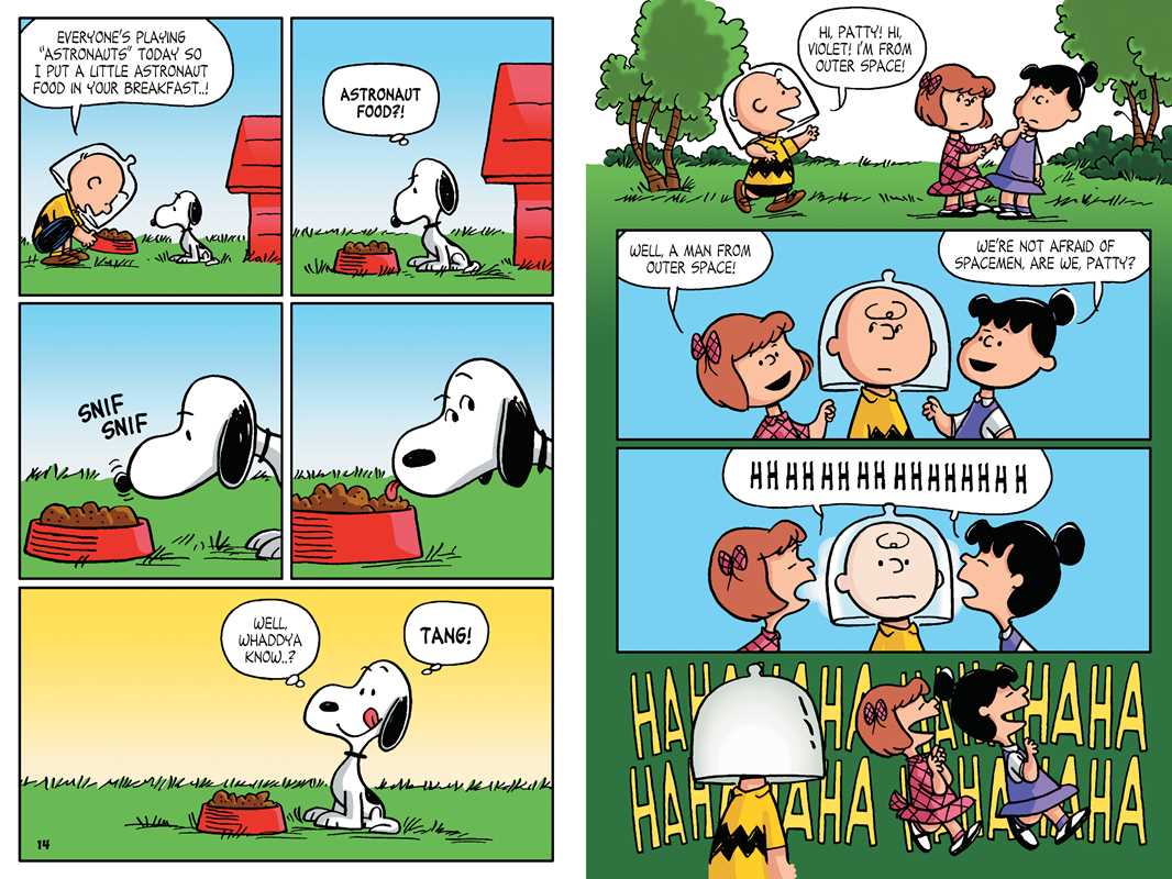 Snoopy Soars to Space Graphic Novel