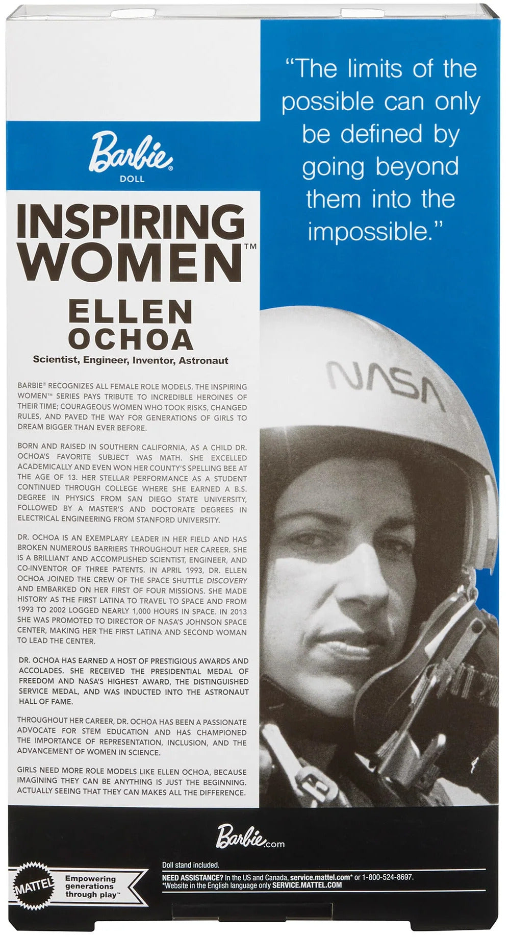 Mattel - Barbie Signature Ellen Ochoa Barbie Inspiring Women Doll