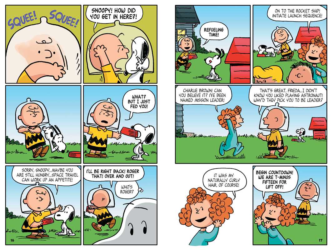 Snoopy Soars to Space Graphic Novel