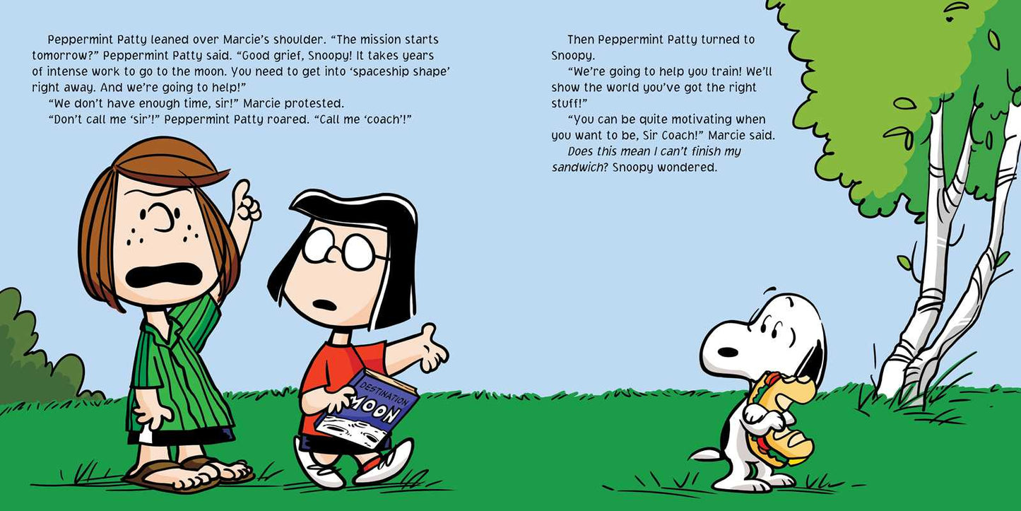 Vise la Lune, Snoopy ! par Charles M. Schulz