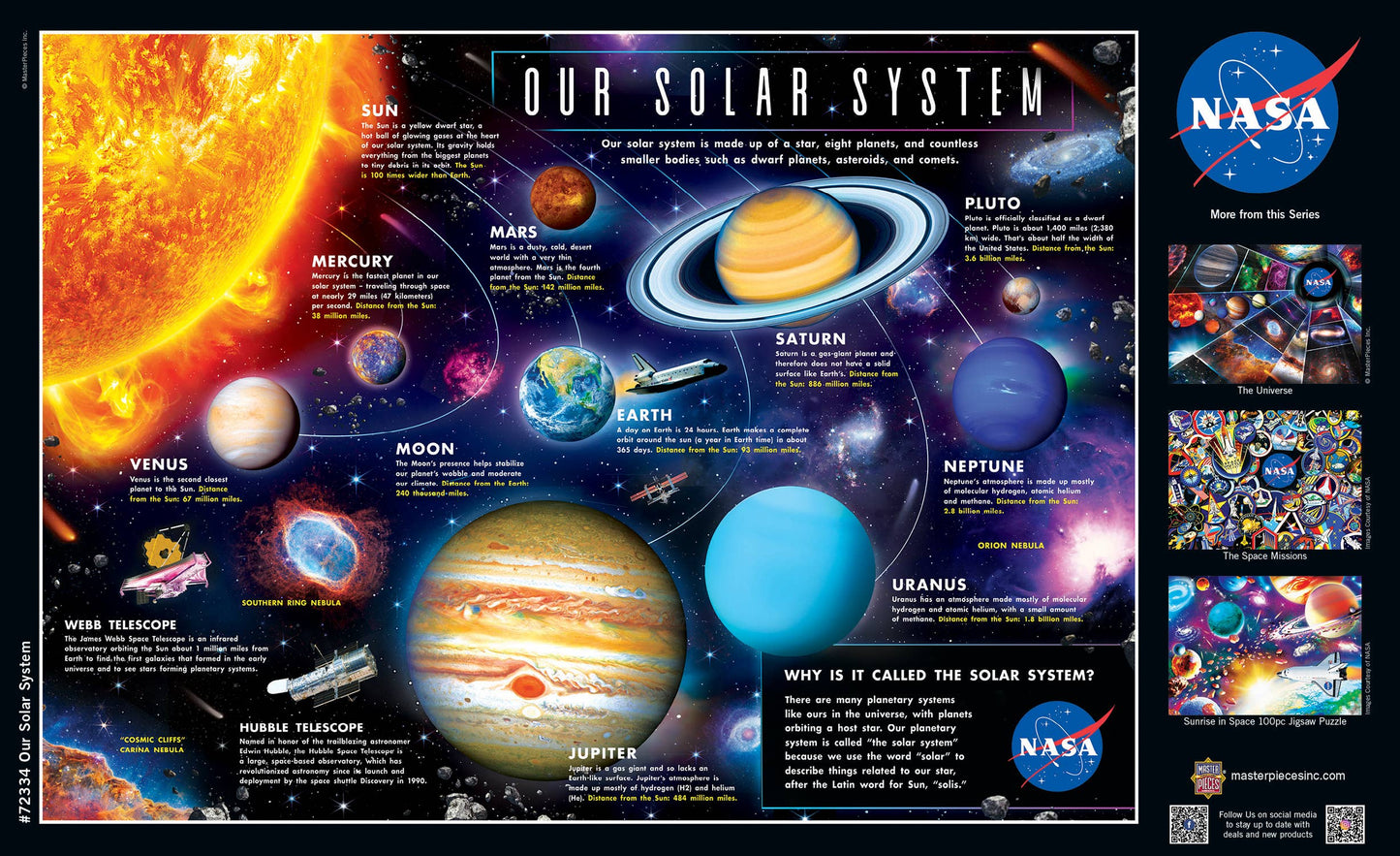 Nuestro Sistema Solar - Puzzle de 1000 Piezas