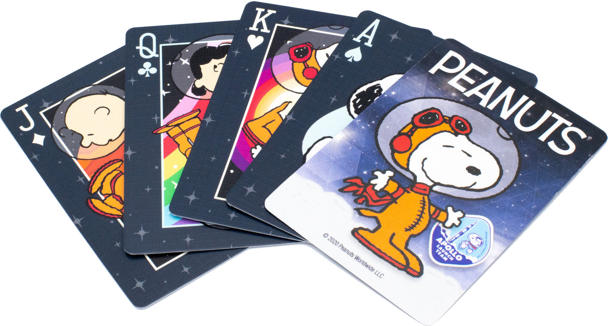 Peanuts: Snoopy im Weltraum Apollo Launch Team Spielkarten