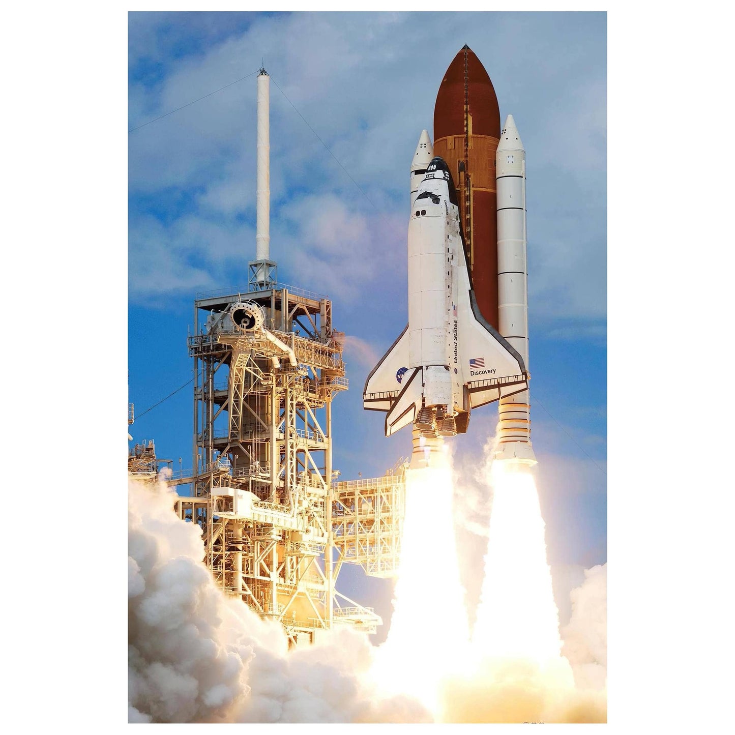 Discovery 發射 NASA 太空梭 1000 塊拼圖