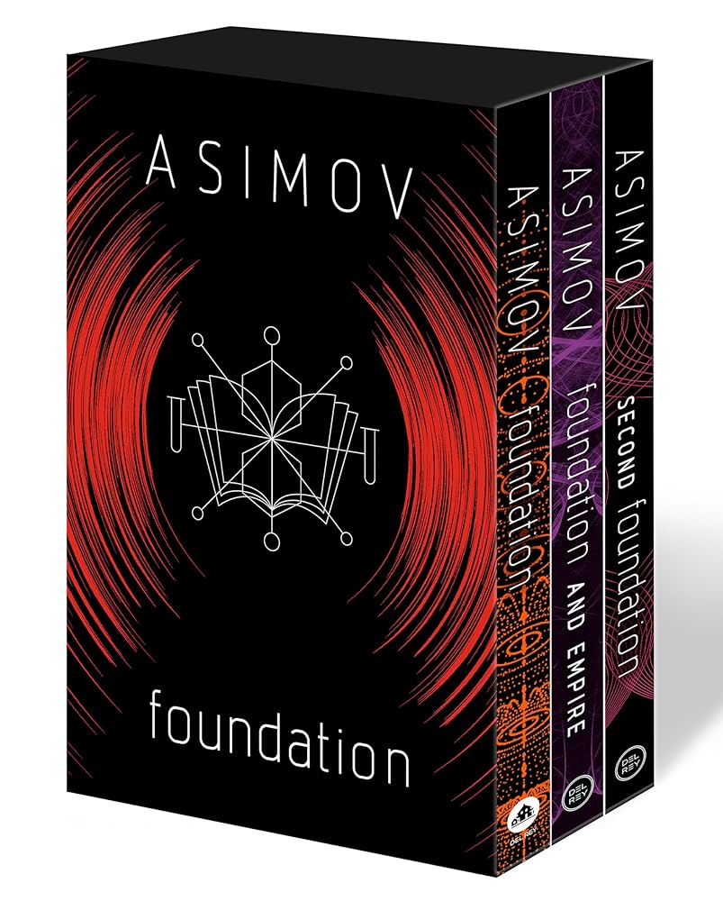 Caja de 3 libros de La Fundación: Fundación, Fundación e Imperio, imagen de portada de la Segunda Fundación