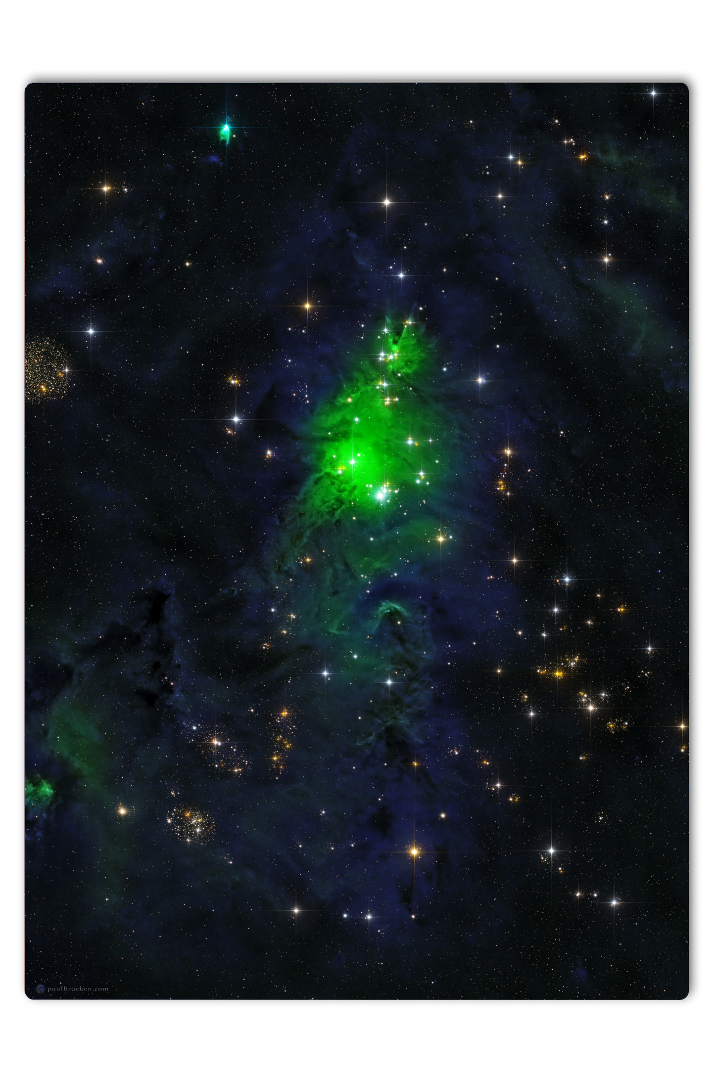 Deep Space Wall Display - 16" x 24"