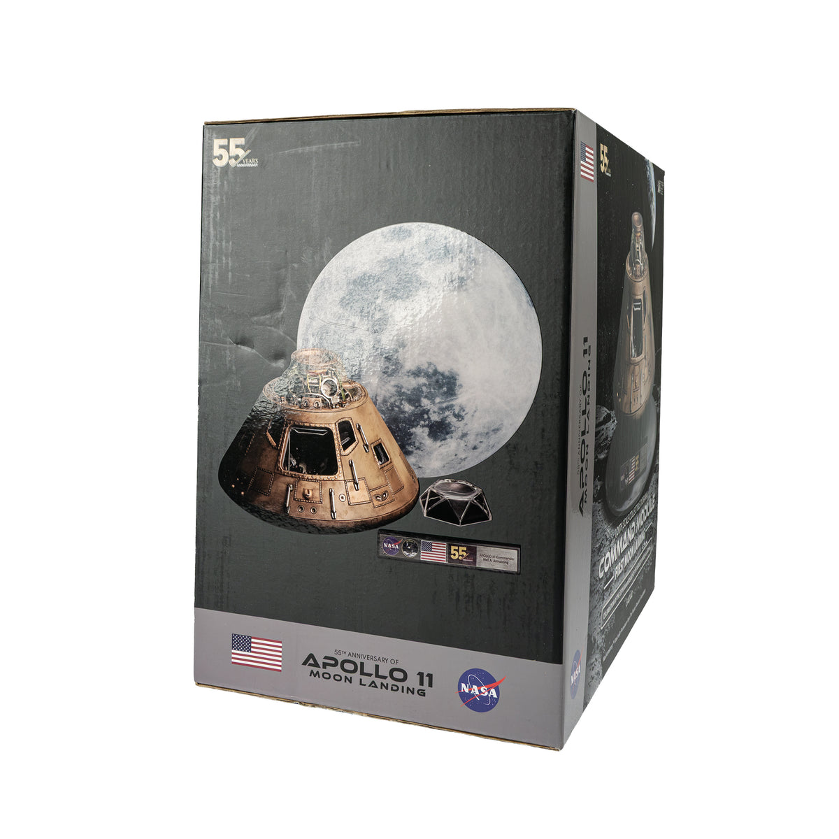 Nachbildung des Kommandomoduls Star Ace Apollo 11 – Deluxe Edition (Maßstab 1:20)
