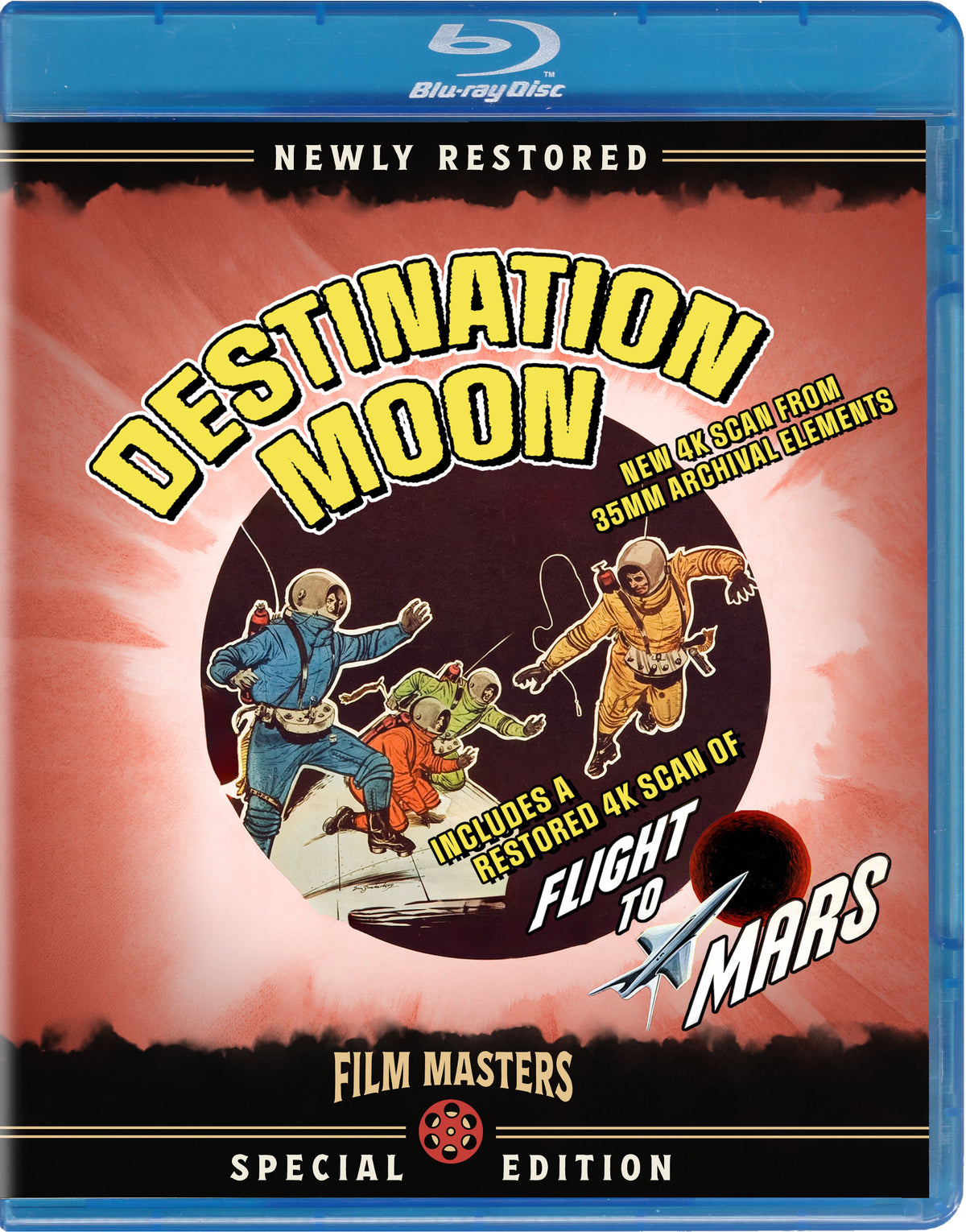 Destination Moon & Flight to Mars (Doppelfeature) – Blu-ray