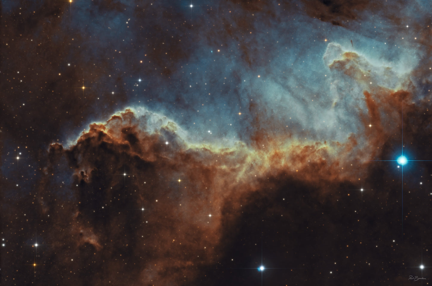 Deep Space Metal Print - 12" x 8"