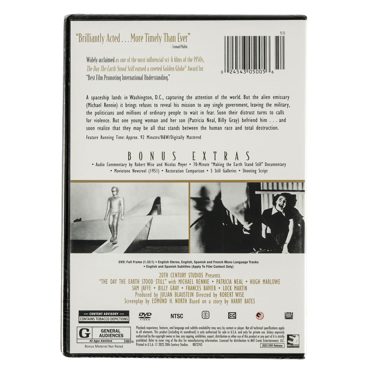 The Day the Earth Stood Still (1951) - DVD
