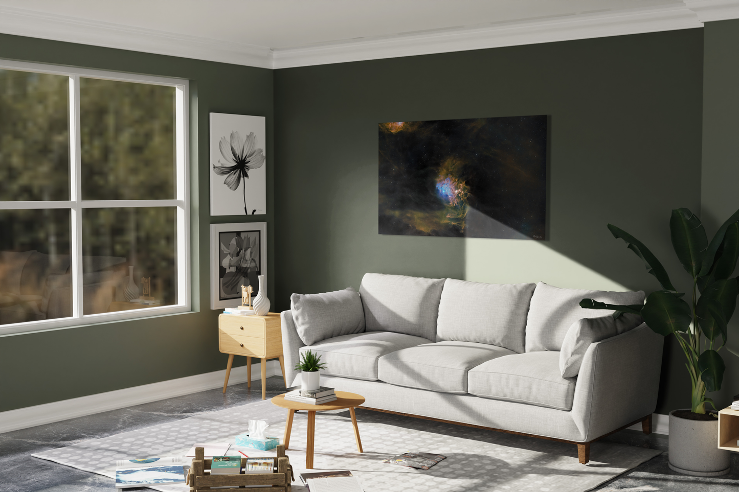 Deep Space Wall Display - 36" x 24"