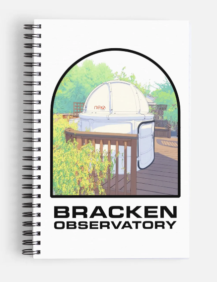 Observatory Notebook, 8.5" x 5.5"