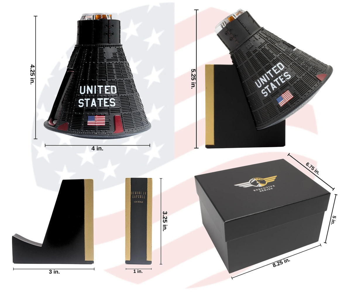 Daron Executive Series: Gemini IV Capsule Model (1/24 Scale)