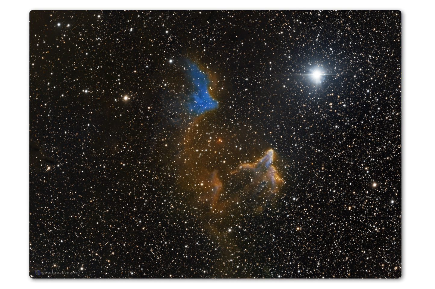 Deep Space Wall Display - 16" x 24"