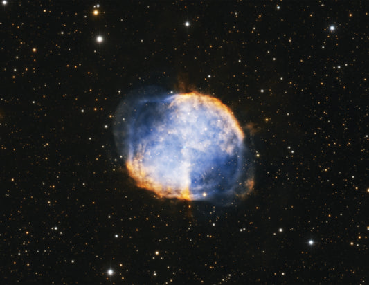 Deep Space Photo Print: M27 - The Dumbbell Nebula