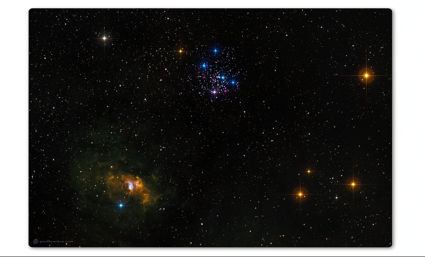 Deep Space Wall Display - 16" x 24"