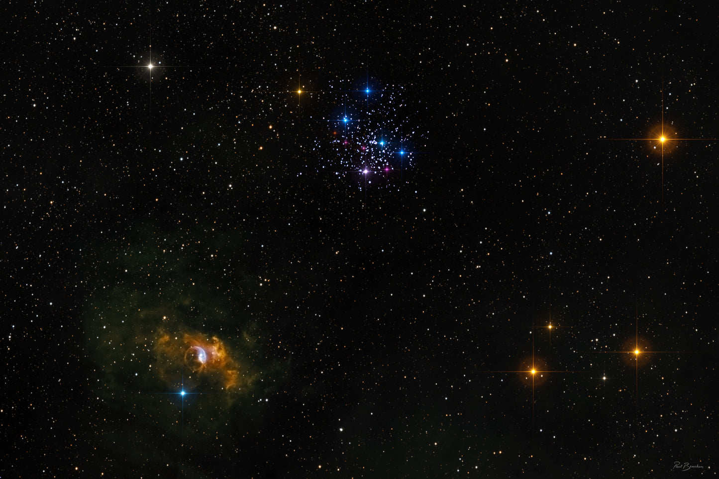 Deep Space Wall Display - 24" x 16"