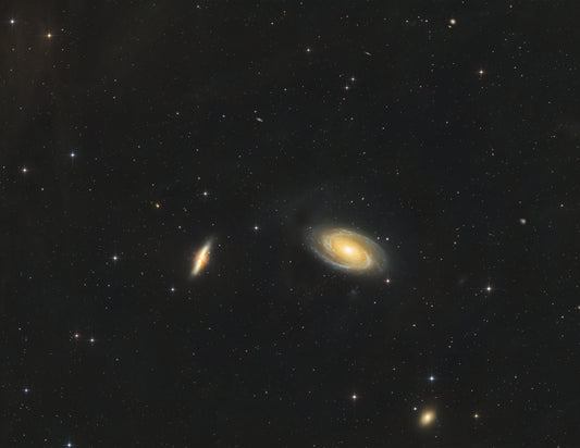 Deep Space Photo Print: M81 & M82 - Bode's Galaxy & The Cigar Galaxy