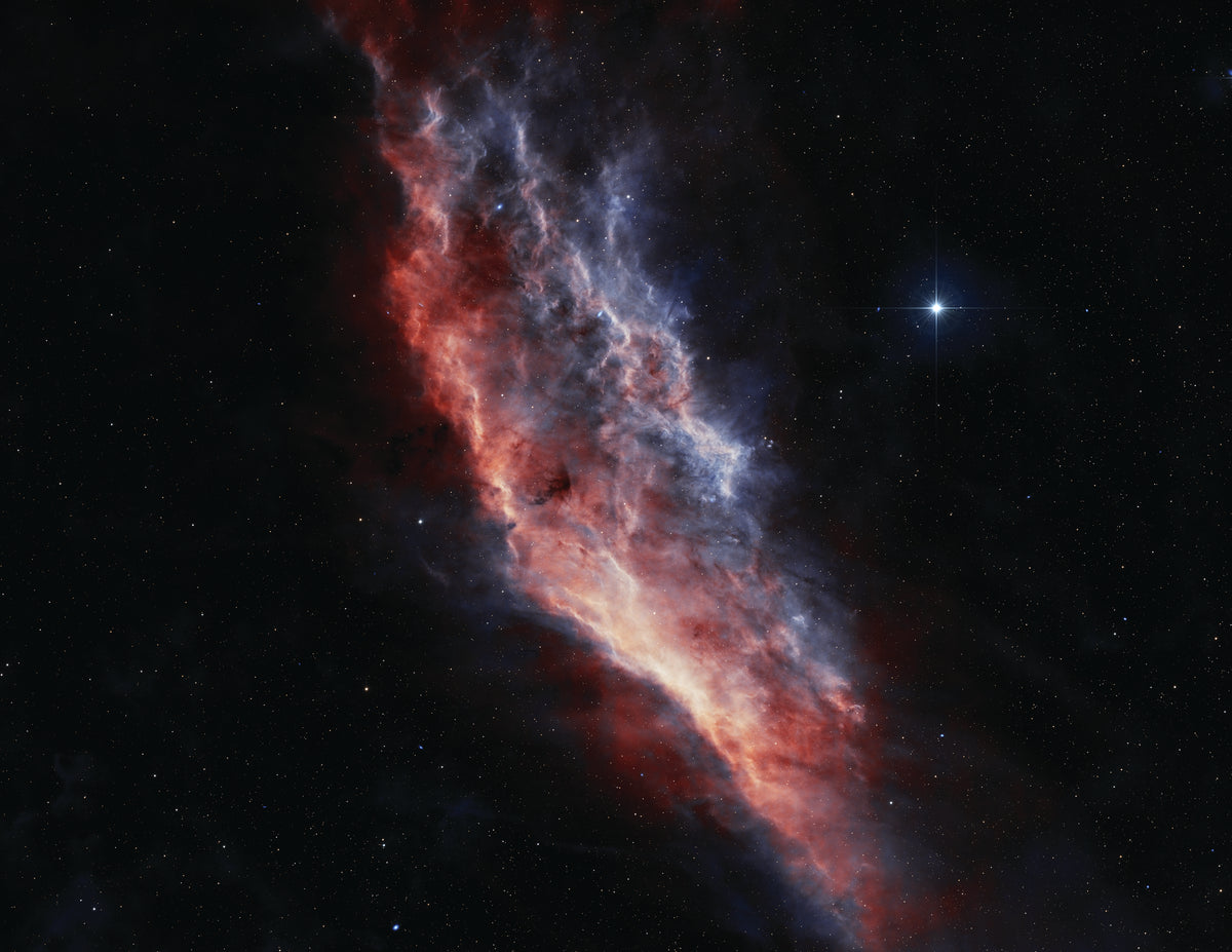Deep Space Photo Print: NGC 1499 - The California Nebula