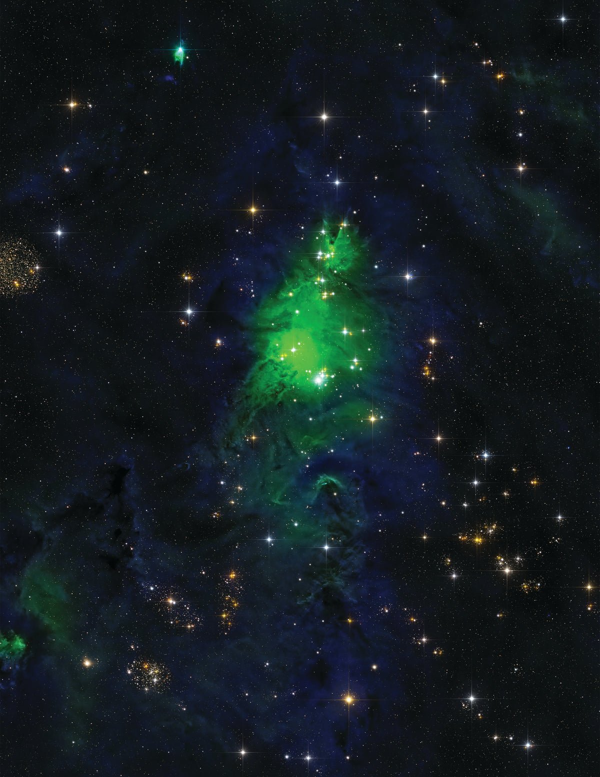 Ensemble de tirages photo Deep Space : pépinières et piliers stellaires (12 tirages)