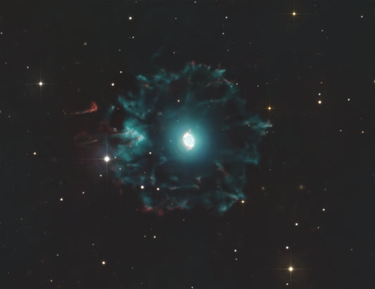 Deep Space Photo Print: NGC 6543 - The Cat's Eye Nebula