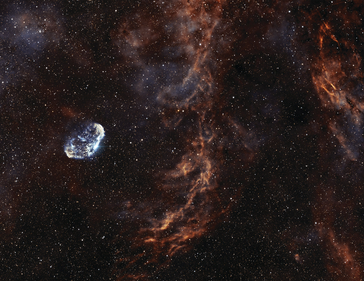 Deep Space Photo Print: NGC 6888 - The Crescent Nebula