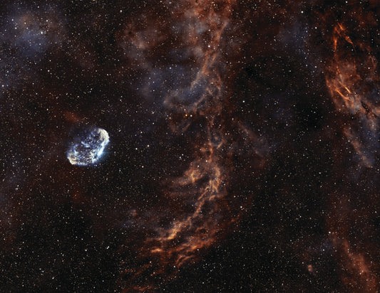 Deep Space Photo Print: NGC 6888 - The Crescent Nebula