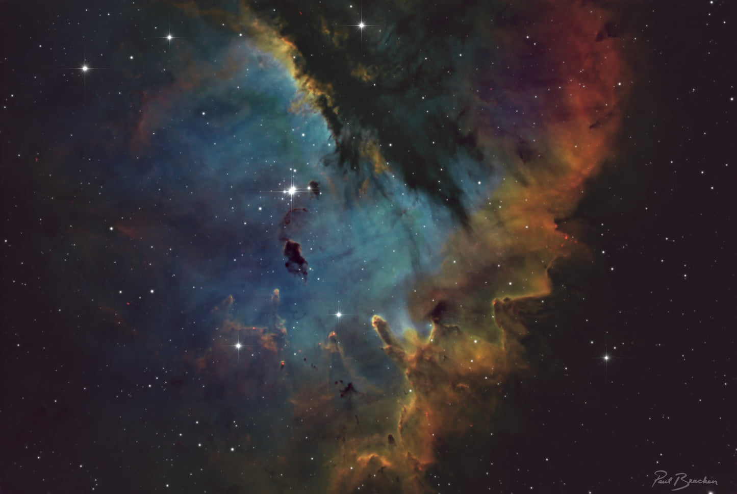Deep Space Wall Display - 24" x 16"